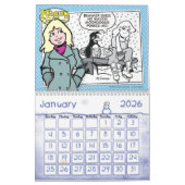 Kasey und Cartoon Calendar Kalender (Jan 2026)