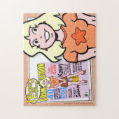 Kasey und Cover Girl Puzzle (Vertikal)