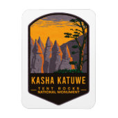 Kasha Katuwe Tent Rocks Nationaldenkmal Magnet (Vertikal)
