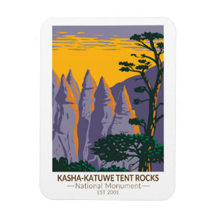 Kasha - Katuwe Zent Rocks National Monument Magnet