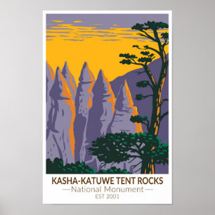 Kasha - Katuwe Zent Rocks National Monument Poster