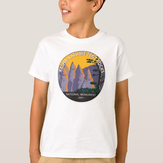 Kasha - Katuwe Zent Rocks National Monument T-Shirt (Vorderseite)