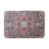 Kashan Central Persian Rug Print Badematte (Vorderseite)