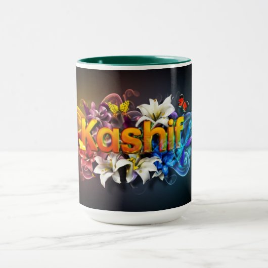 KASHIF" 3D-Farben drucken Tasse (Zentrum)