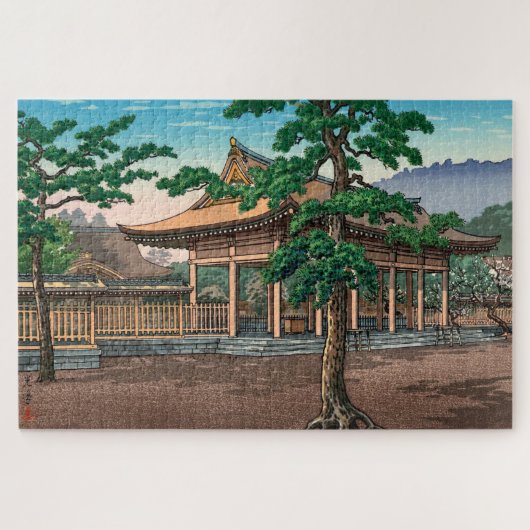 Kashihara Shrine von Tsuchiya Koitsu Puzzle (Horizontal)