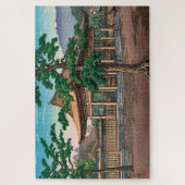 Kashihara Shrine von Tsuchiya Koitsu Puzzle (Vertikal)