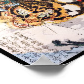 Kashiwade no Hanoshi aus der Reihe Acht Hundert Poster (Ecke)