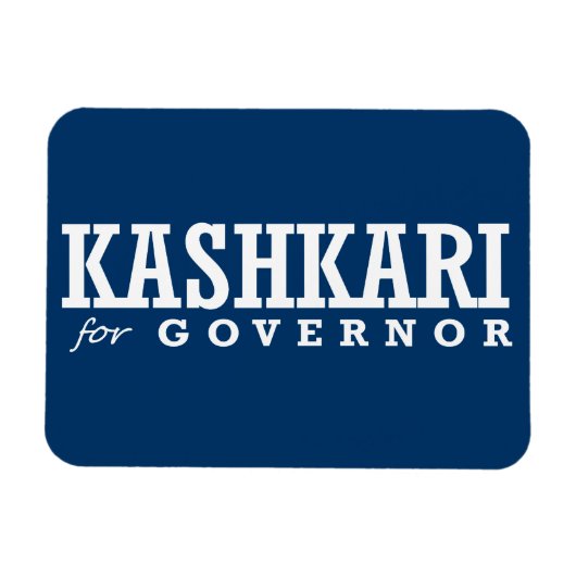 KASHKARI FÜR REGIERUNG 2014 MAGNET (Horizontal)