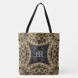 Kashmid Ebony Hübsch Personalisiert Monogram Tasche