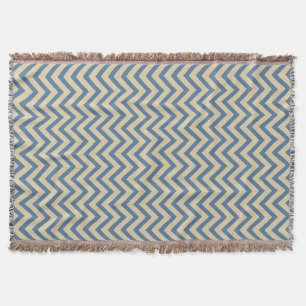 Kashmir Blue Spice Moods Chevrons Decke