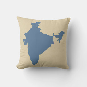 Kashmir Blue Spice Moods Indien Kissen