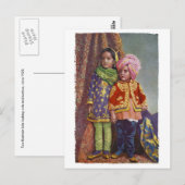 Kashmir Kids Postcard Postkarte (Vorne/Hinten)