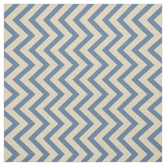Kashmire Blue Spice Moods Chevrons Stoff (Muster)