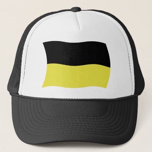 Kashubians Flag Hat Truckerkappe (Vorderseite)