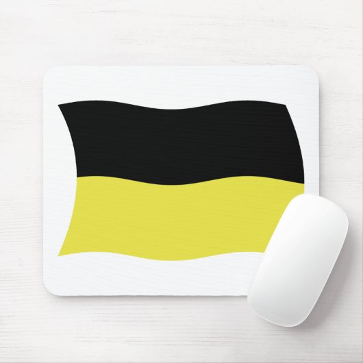 Kashubians Flag Mousepad (Mit Mouse)