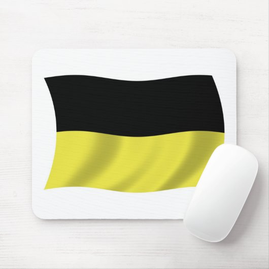 Kashubians Flag Mousepad (Mit Mouse)