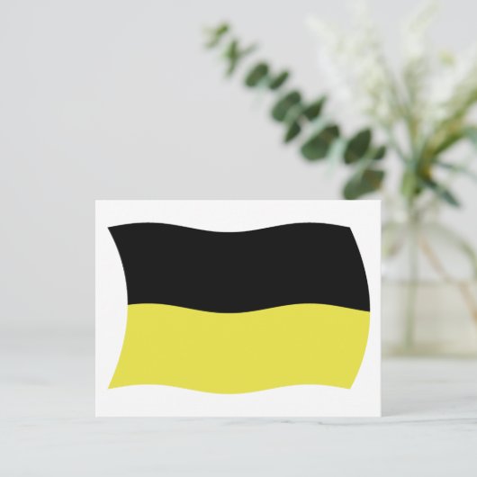 Kashubians Flag Postkarte (Stehend Vorderseite)
