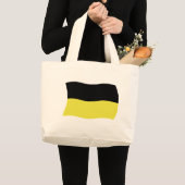 Kashubians Flag Tote Bag Jumbo Stoffbeutel (Vorderseite (Produkt))