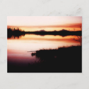 Kashwitna Reflections Postcard Postkarte