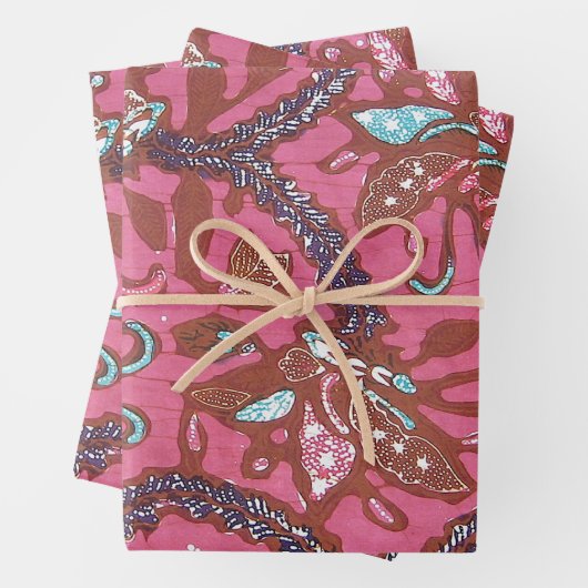 Kasia Batik Geschenkpapier Set (Beispiel)