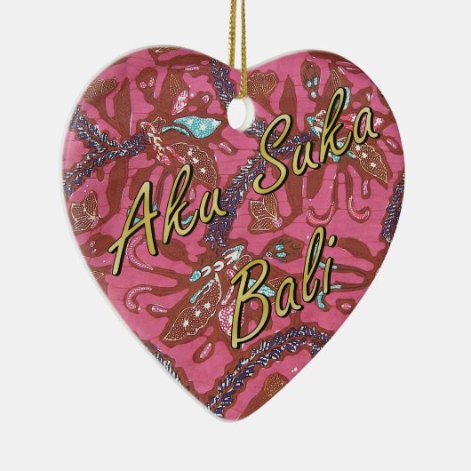 Kasia Batik Keramikornament (Rechts)