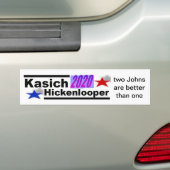 Kasich-Hickenlooper 2020 Autoaufkleber (Auf Auto)
