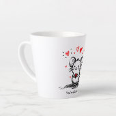 Käsige Liebesmaus Milchtasse (Linke Ecke)