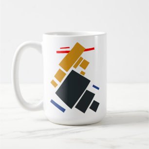 Kasimir Malewitsch, Der Aviator, Flugzeug fliegt Kaffeetasse