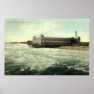 Kasino, Asbury Park NJ 1910 Poster