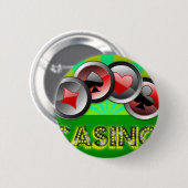 Kasino-Leben Button (Vorne & Hinten)