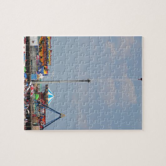 Kasino-Pier-Küsten-Höhen-New-Jersey Ufer Puzzle (Horizontal)