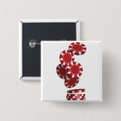 Kasino-/Poker-Chips Button (Vorne & Hinten)