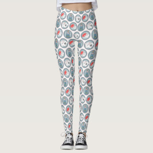 Kasino-Poker-spielende Spielkarte-Schlitz-Maschine Leggings