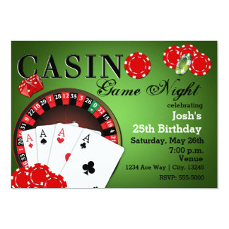 Einladungskarten Casino Einladungskarten Casino