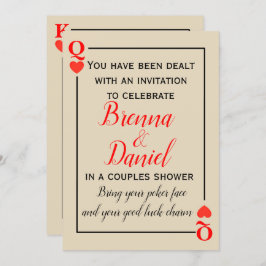 Kasino-Thema Einladung