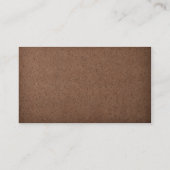 Kasino-Visitenkarte-Schablone Visitenkarte (Rückseite)