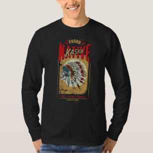 Kaska Indianerstamm Krieger Stolz T-Shirt