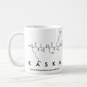 Kaska Peptid-Namen-Tasse Kaffeetasse