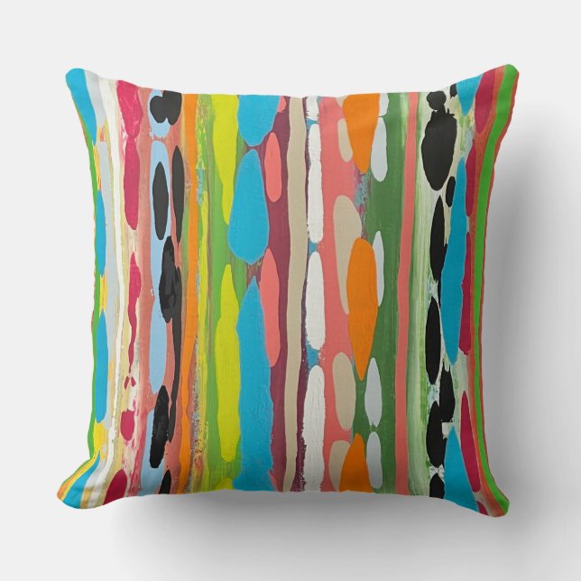 Kaskade 4 20 x 20 Poly Throw Kissen (Vorderseite)