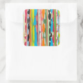 Kaskade 4 Aufkleber (Tasche)