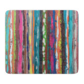 Kaskade 6 x 7 Deko Glasschneidebrett Schneidebrett (Vorderseite)