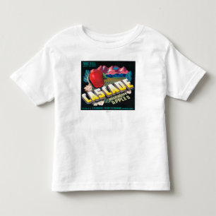 Kaskade Apple beschriften (Blau) - Kaschmir, WA Kleinkind T-shirt