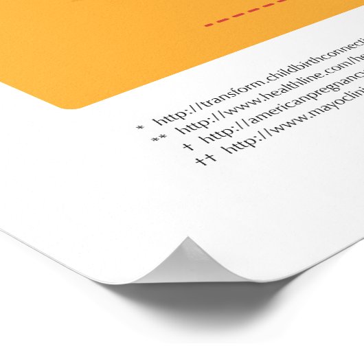 Kaskade der Interventionen, 24" x 36" Poster (Ecke)