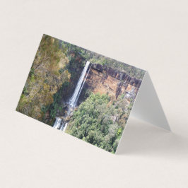 Kaskade der Natur bei Fitzroy Falls Grußkarte