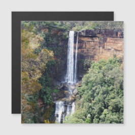 Kaskade der Natur bei Fitzroy Falls Magnetkarte