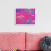 Kaskade des farbabstrakten Designmusters Leinwanddruck (Insitu (Wohnzimmer))