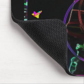 Kaskade elektronischer Spiele Mousepad (Ecke)