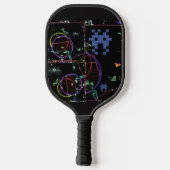 Kaskade elektronischer Spiele Pickleball Schläger (Rückseite)