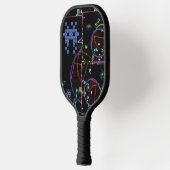 Kaskade elektronischer Spiele Pickleball Schläger (Links)
