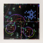 Kaskade elektronischer Spiele Puzzle (Horizontal)